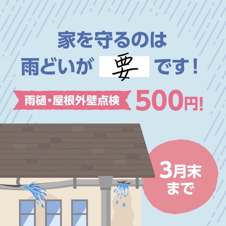 雨樋・屋根外壁点検