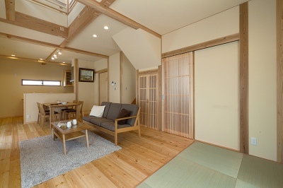 富山で自然素材を使った注文住宅ブルーベリー・オリーブのなる家