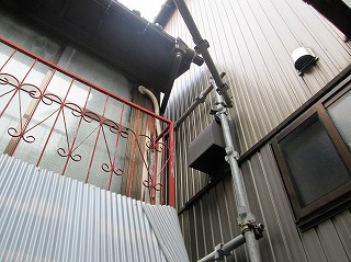 外壁工事　高岡市町家